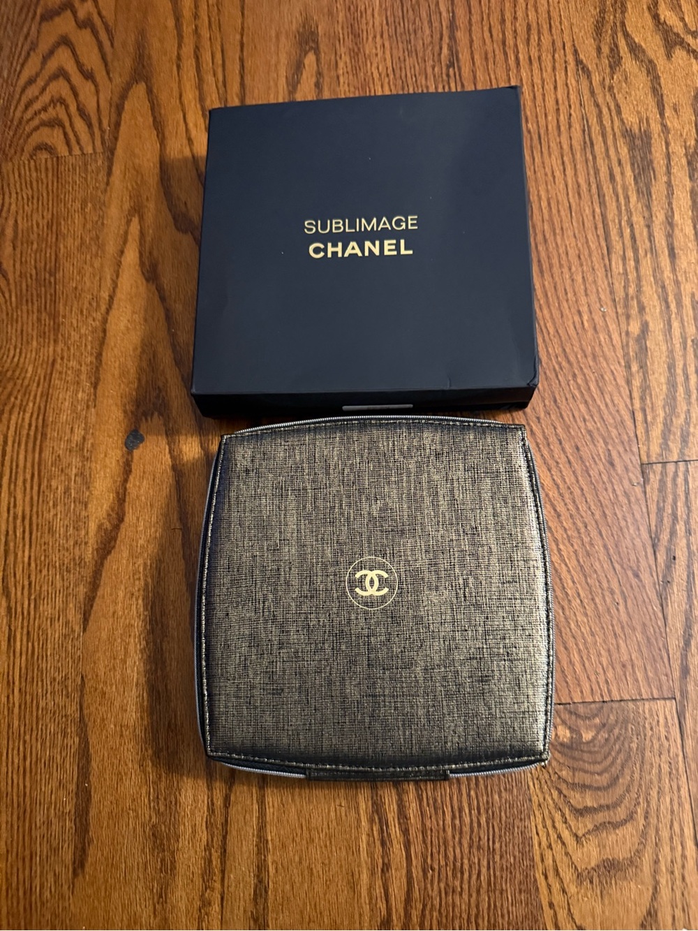 CHANEL  GWP  - Black and Gold Case or Jewelry box!! New with box